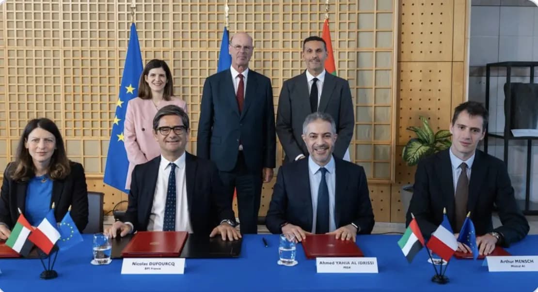 إطلاق مجمع ذكاء اصطناعي إماراتي-فرنسي في فرنسا