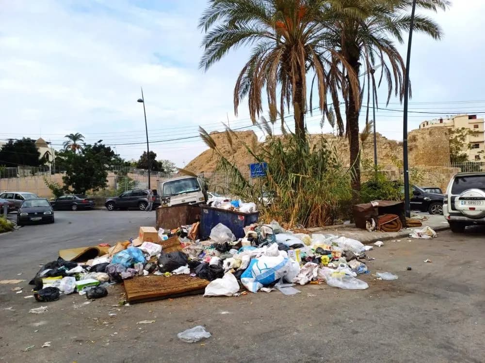 صيدا تضبط مخالف رمي نفايات