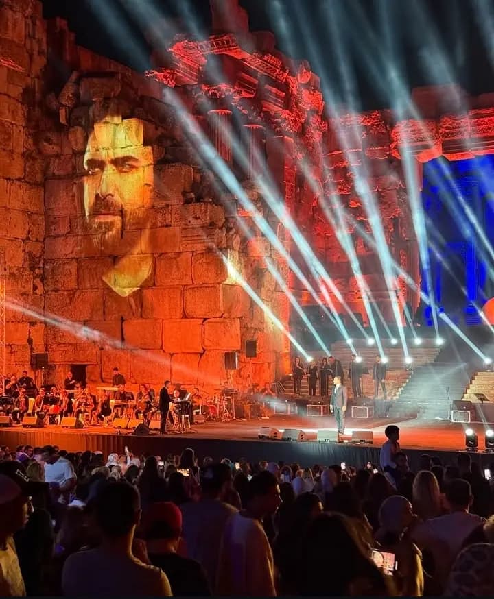 حفلة استثنائية لنادر الأتات في قلعة بعلبك