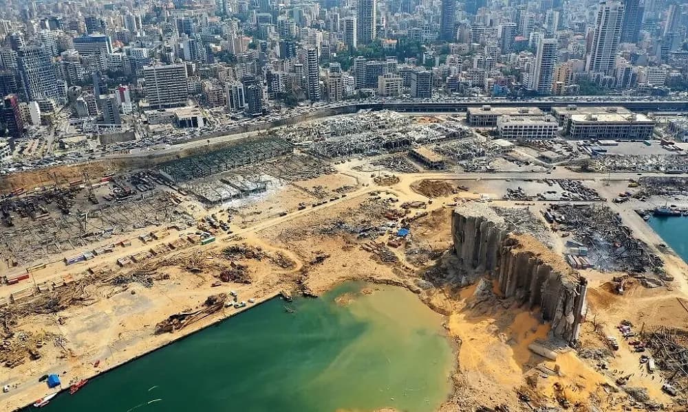 توقف الأعمال في محيط الأهراءات لأسباب صحية