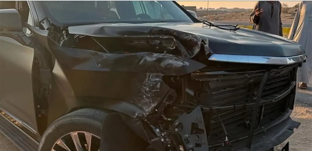 فنان مشهور يتعرض لحادث مروع