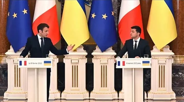 ماكرون: حلول ملموسة وواقعية لإنهاء التوتر بين الغرب وروسيا