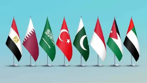 بيان مشترك لـ8 دول عربية وإسلامية يدين تصريحات إسرائيل بشأن معبر رفح