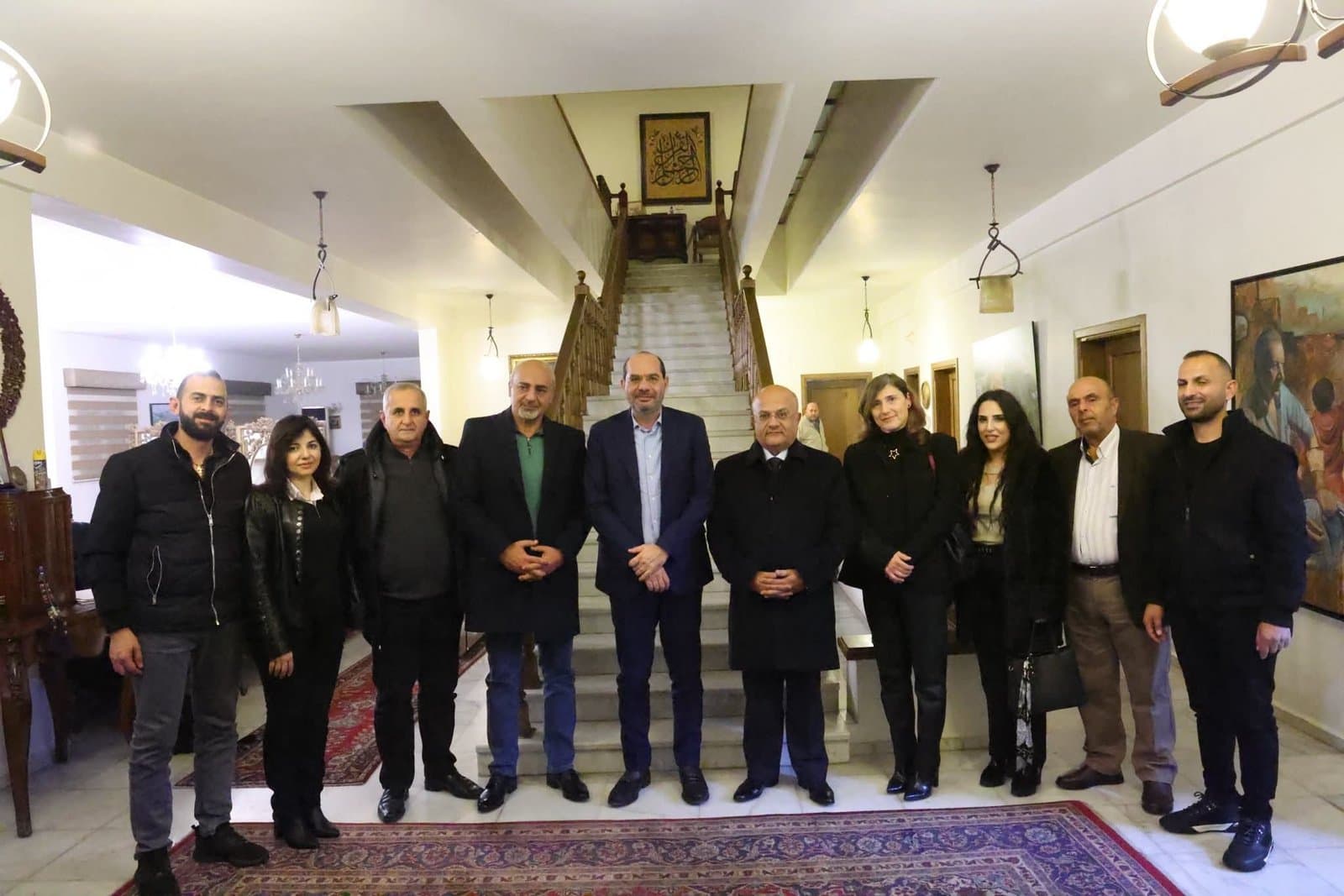 مراد يستقبل وفدًا كبيرًا من بلديات المنطقة