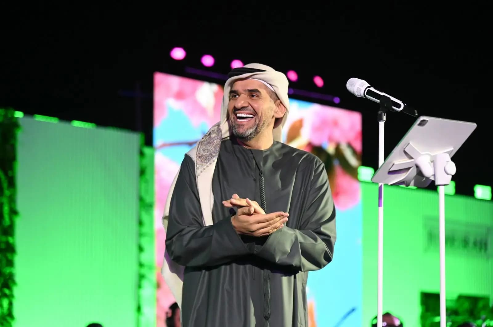 حسين الجسمي وكاتي بيري يشعلان أمسية عالمية استثنائية في أبوظبي