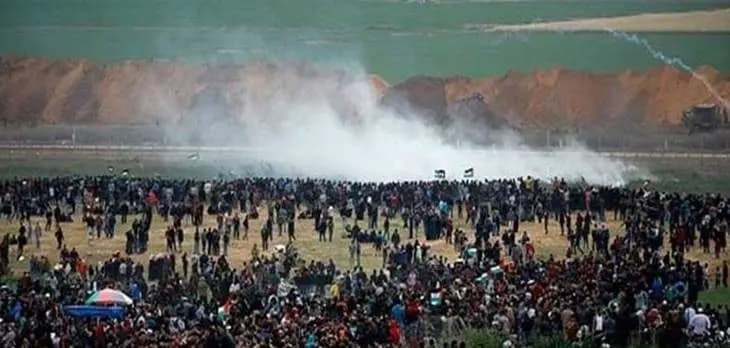 الصحة الفلسطينية: إصابة 17 فلسطينيا بجروح برصاص الجيش الإسرائيلي بغزة