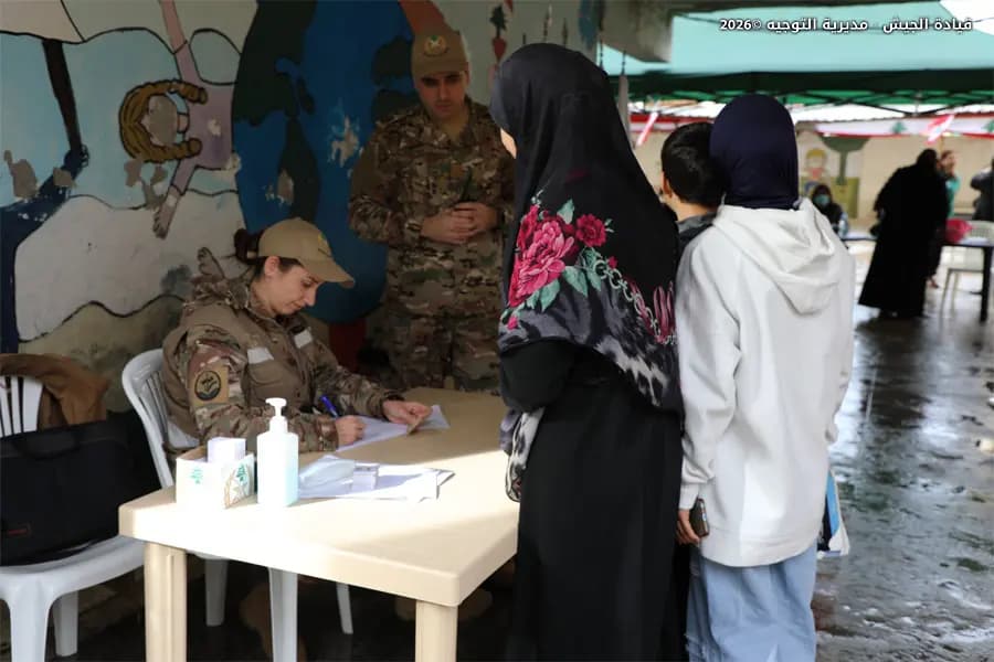 الجيش يقيم يومًا صحيًّا مجانيًّا في الضاحية