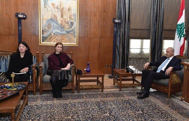 بري وخليل يتباحثان تطوير الجمارك