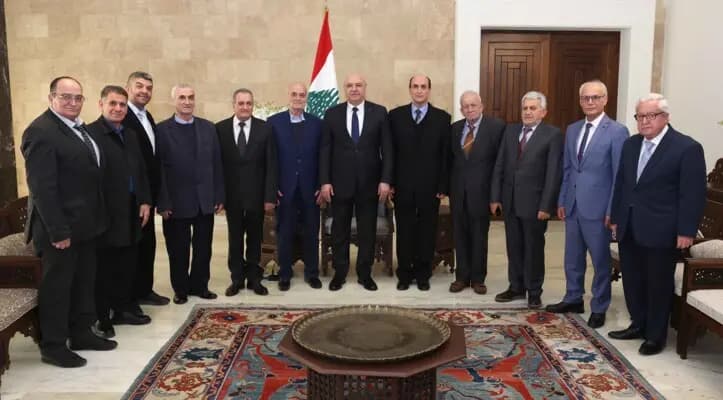 عون: صحة اللبنانيين أولوية