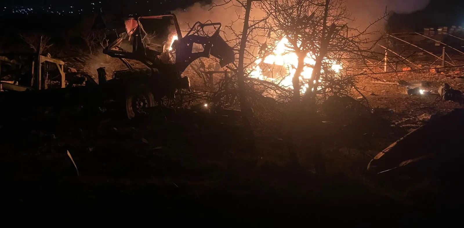 بالصورة.. غـ.ـارة تستهدف البقاع