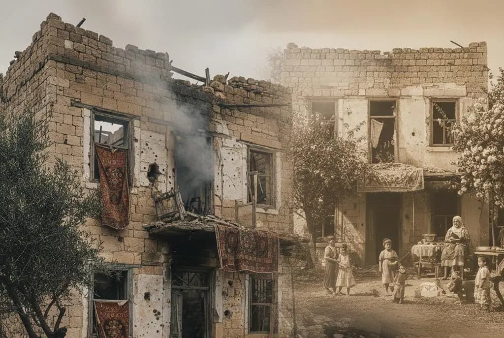 في زمن الحرب.. ماذا لو كان الحبيب بيتًا؟