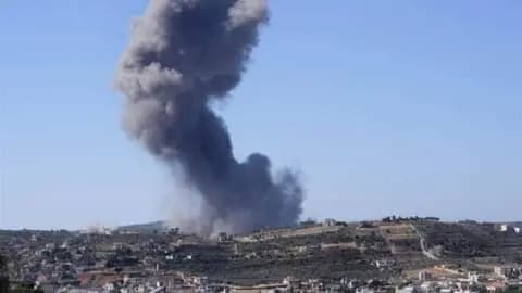 إليكم الحصيلة الأولية للغـ.ـارة على تبنين