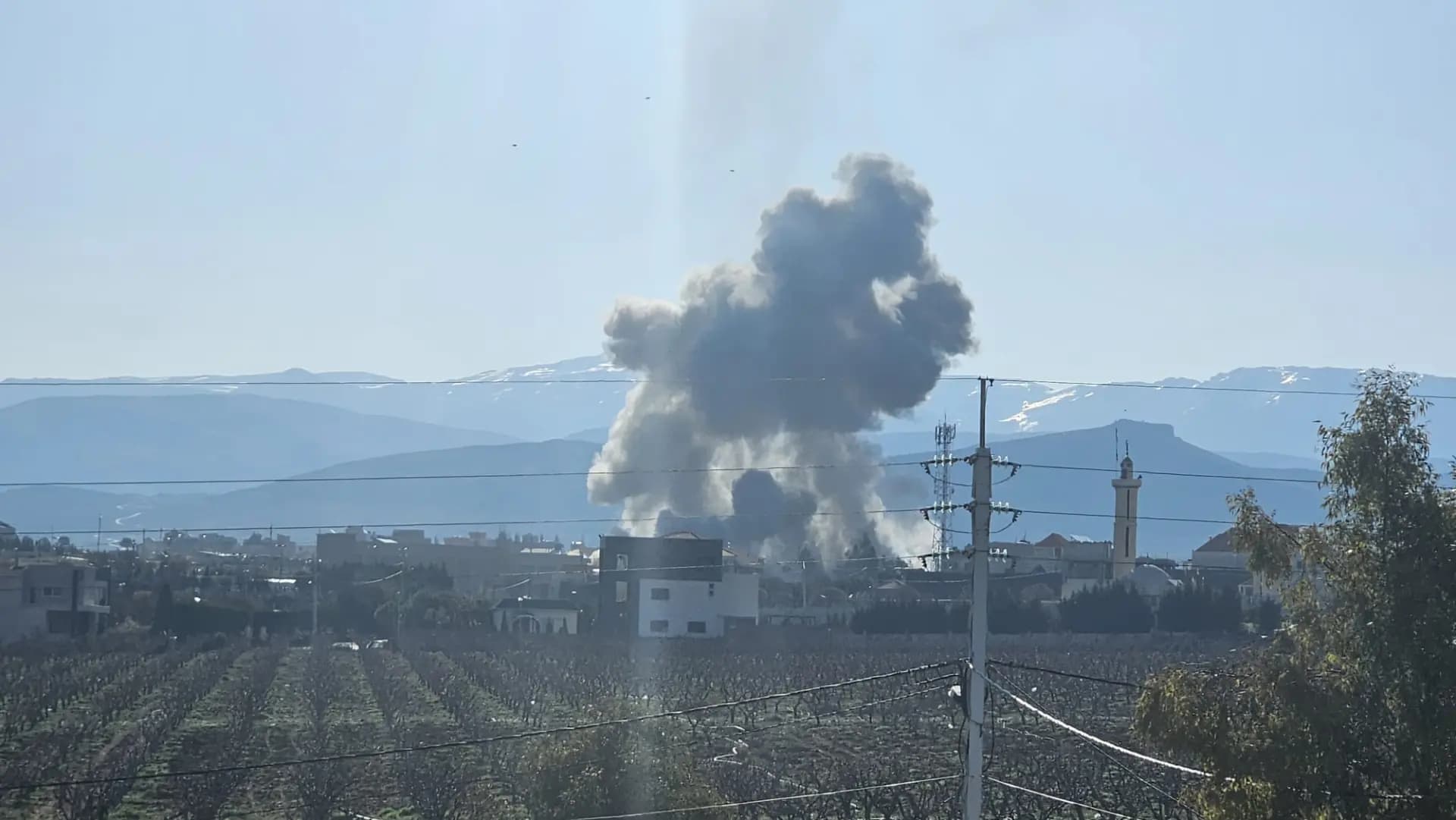 إليكم حصيلة الغارات على منطقة البقاع