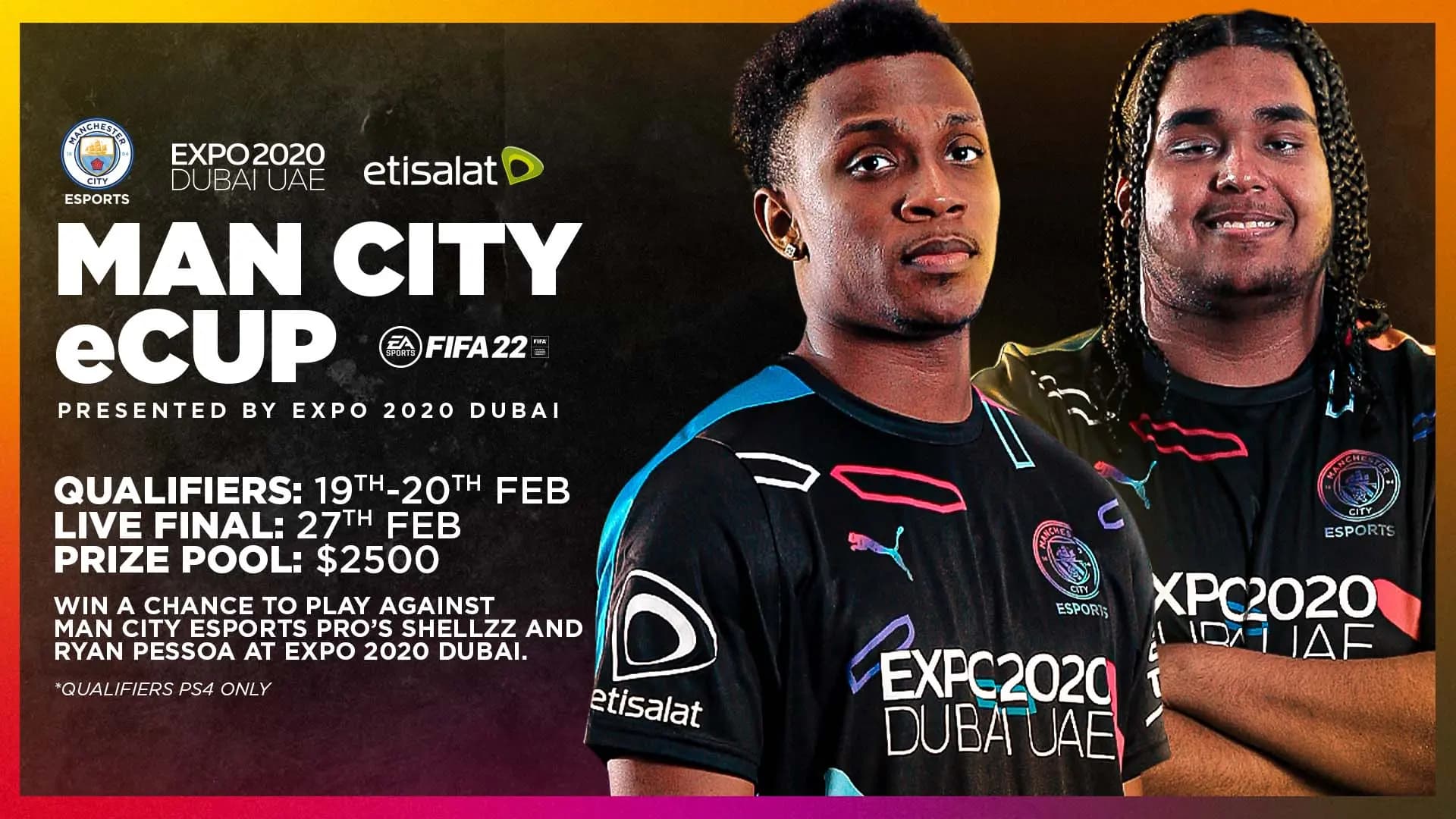 إطلاق كأس #مانشستر_سيتي للرياضات الإلكترونية في " #إكسبو_دبي 2020"