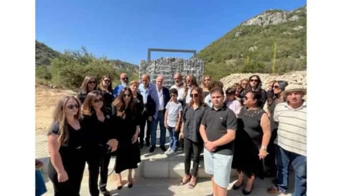 بلدية قرطبا في جبيل تدشِّنُ جادة لشهداء 4 آب من أبناء البلدة!