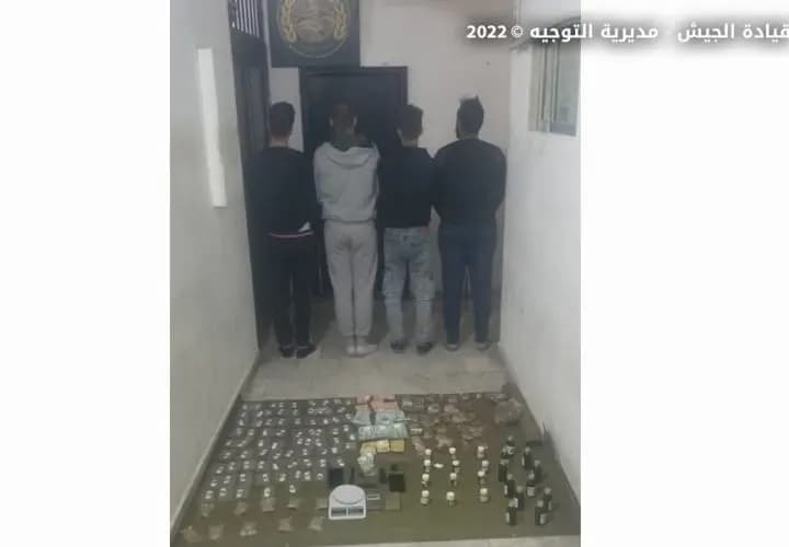 توقيف عدة اشخاص في صحراء الشويفات وبئر حسن بجرائم السرقة وتعاطي مخدرات وترويجها