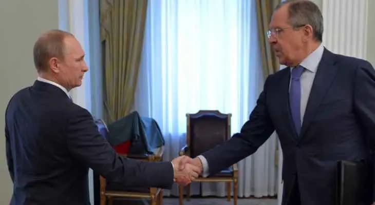 بوتين مستمعا لتقرير لافروف: تمدد الناتو شرقا عملية لا نهاية لها وخطيرة جدا