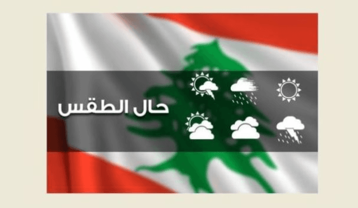 الطقس غدا غائم مع ارتفاع إضافي في درجات الحرارة