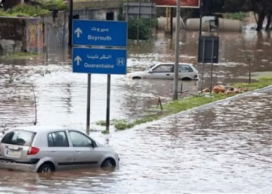 لبنانُ يَغرَق... السّيولُ تهدّد ووزارة الأشغال بالمِرصاد...!