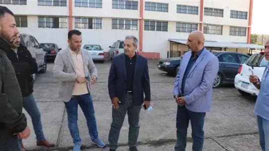 حمّود يتفقّدُ مدرسةَ برج رحال الرّسمية معايناً التّصدّعات