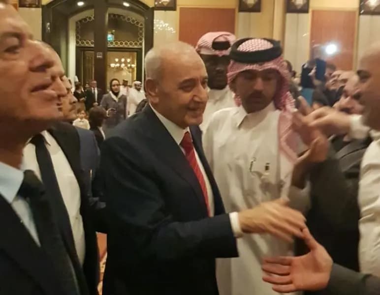 بري للجالية في قطر: لا أخفي عليكم العجز المالي لكن الإستقرار النقدي والأمني مستمر