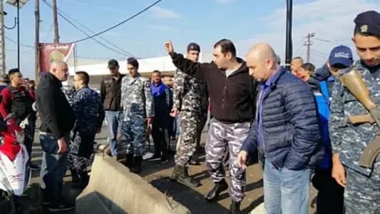 شرطة بلدية صيدا تقمع مخالفات البسطات