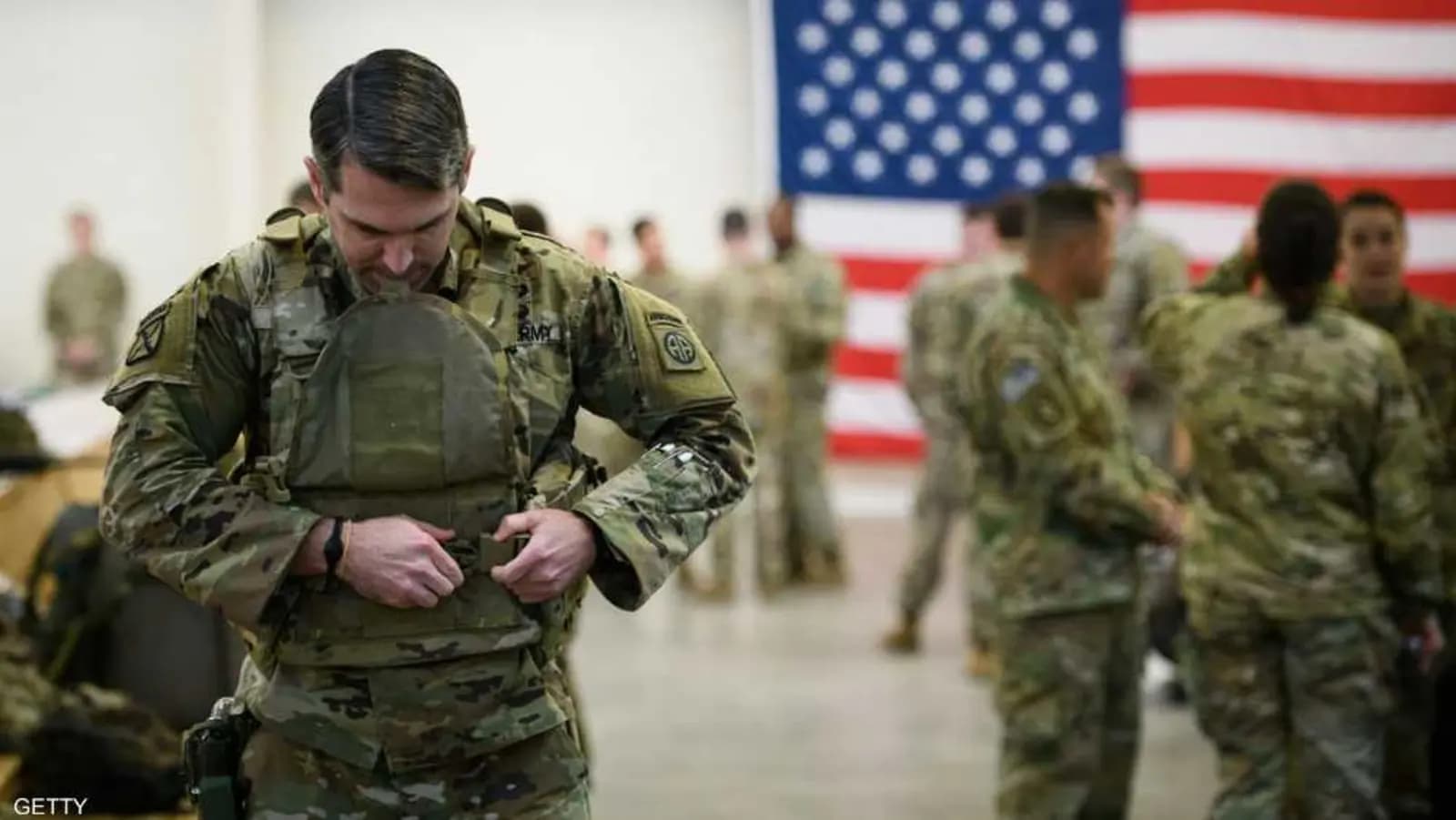 إنفجار ضخم هز قاعدة للجيش الأميركي