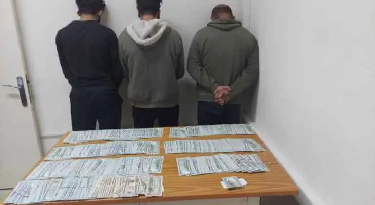 شعبة المعلومات تلقي القبض وتعيد الأموال لأصحابها