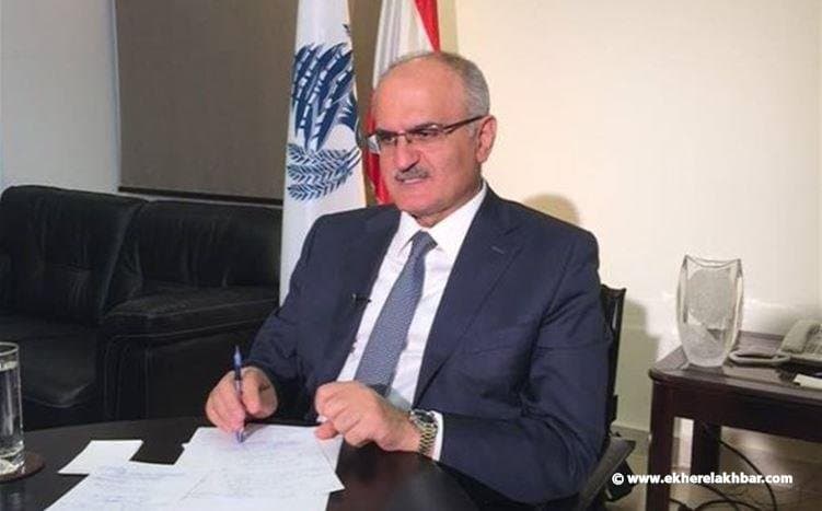 خليل: الكلام عن نية الوزارة وضع يدها على البنك المركزي مشبوه ولا اساس له