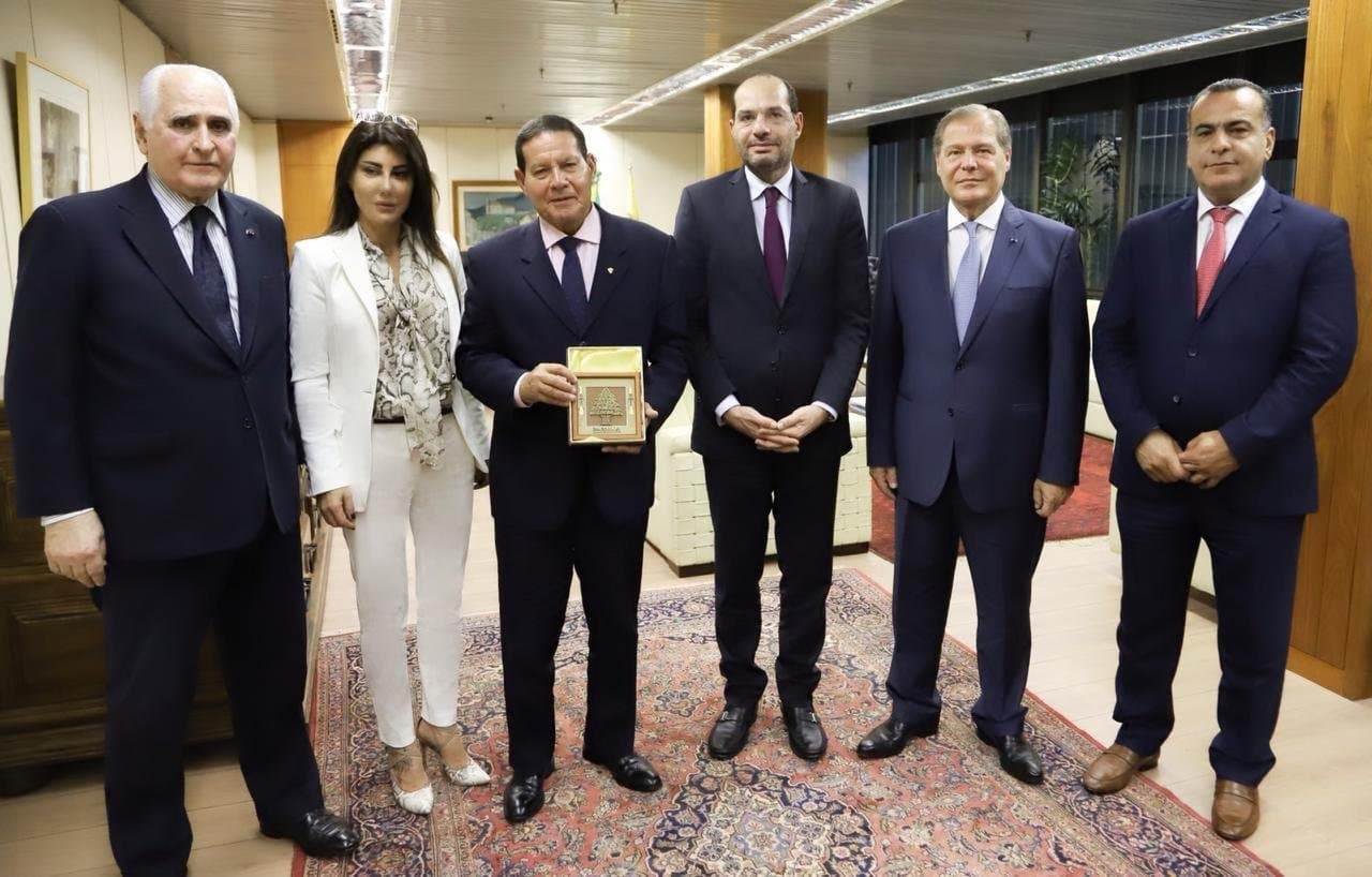 الوزير مراد التقى نائب رئيس الجمهورية البرازيلي هاميلتون موراو...