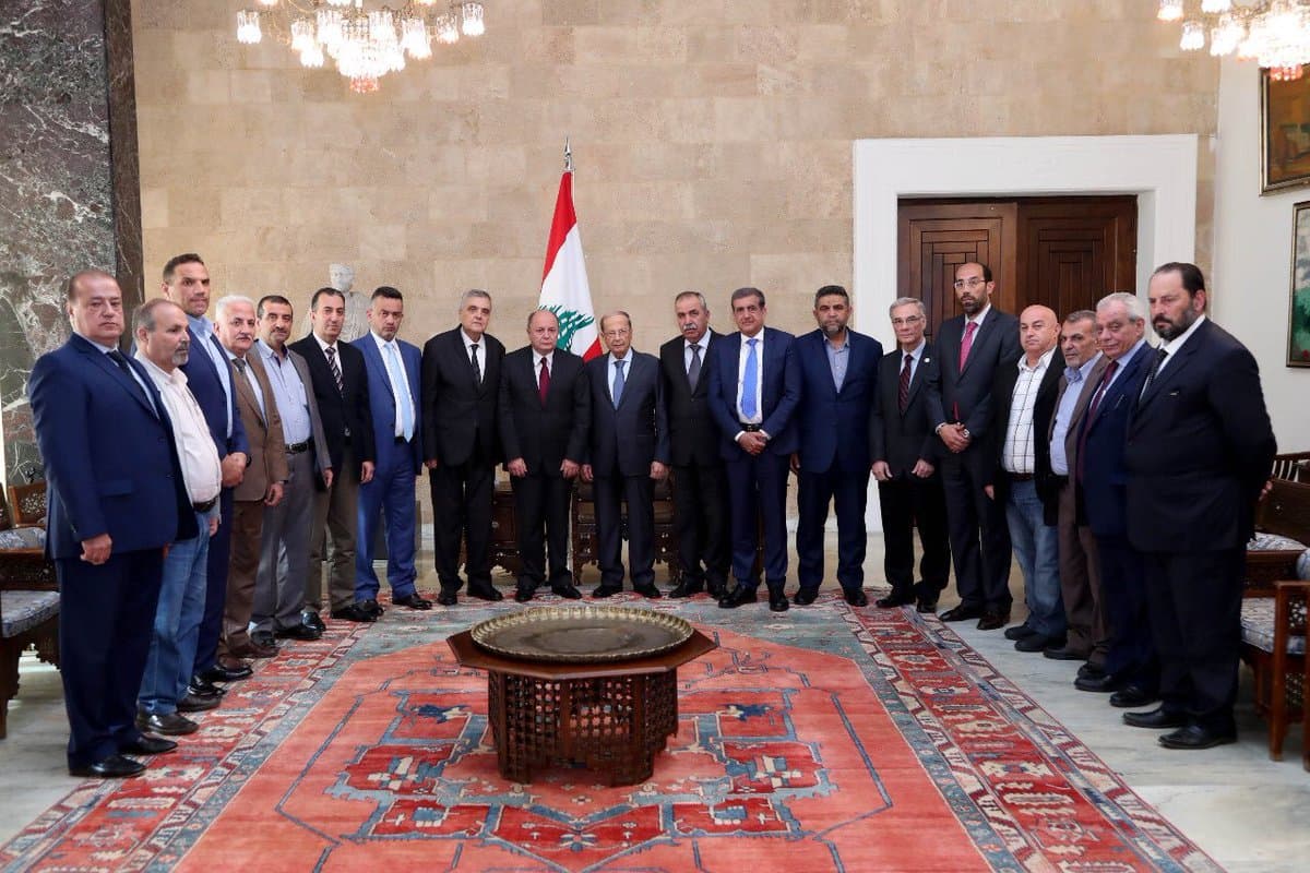 الرئيس عون استقبل وفد الاتحاد العمالي: لن نقبل بأي إجراء يطاول مداخيل الطبقتين الفقيرة والمتوسطة وعلى النقابات عدم تحميل البلاد المزيد من المخاطر