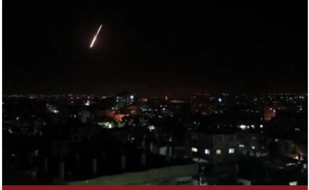 بالصورة- الصاروخ الذي أطلق من جنوب لبنان باتجاه الأراضي المحتلة