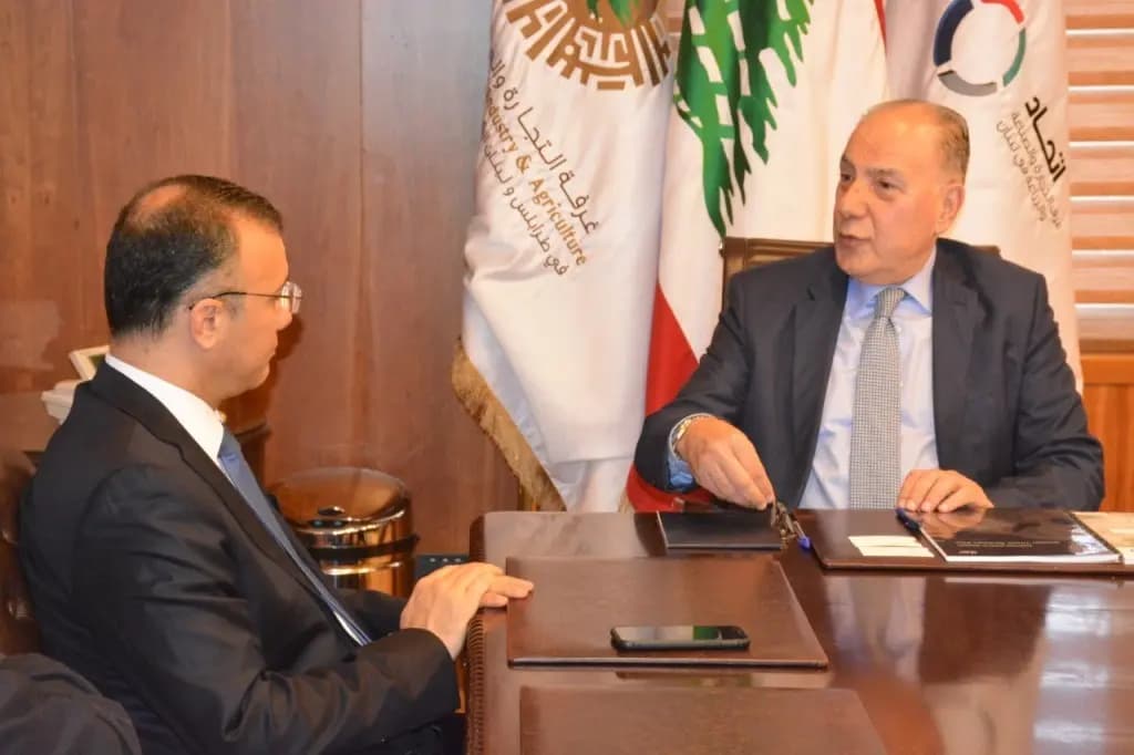 درويش تابع مع دبوسي ملف الصناعيين ومعامل الألبسة في طرابلس