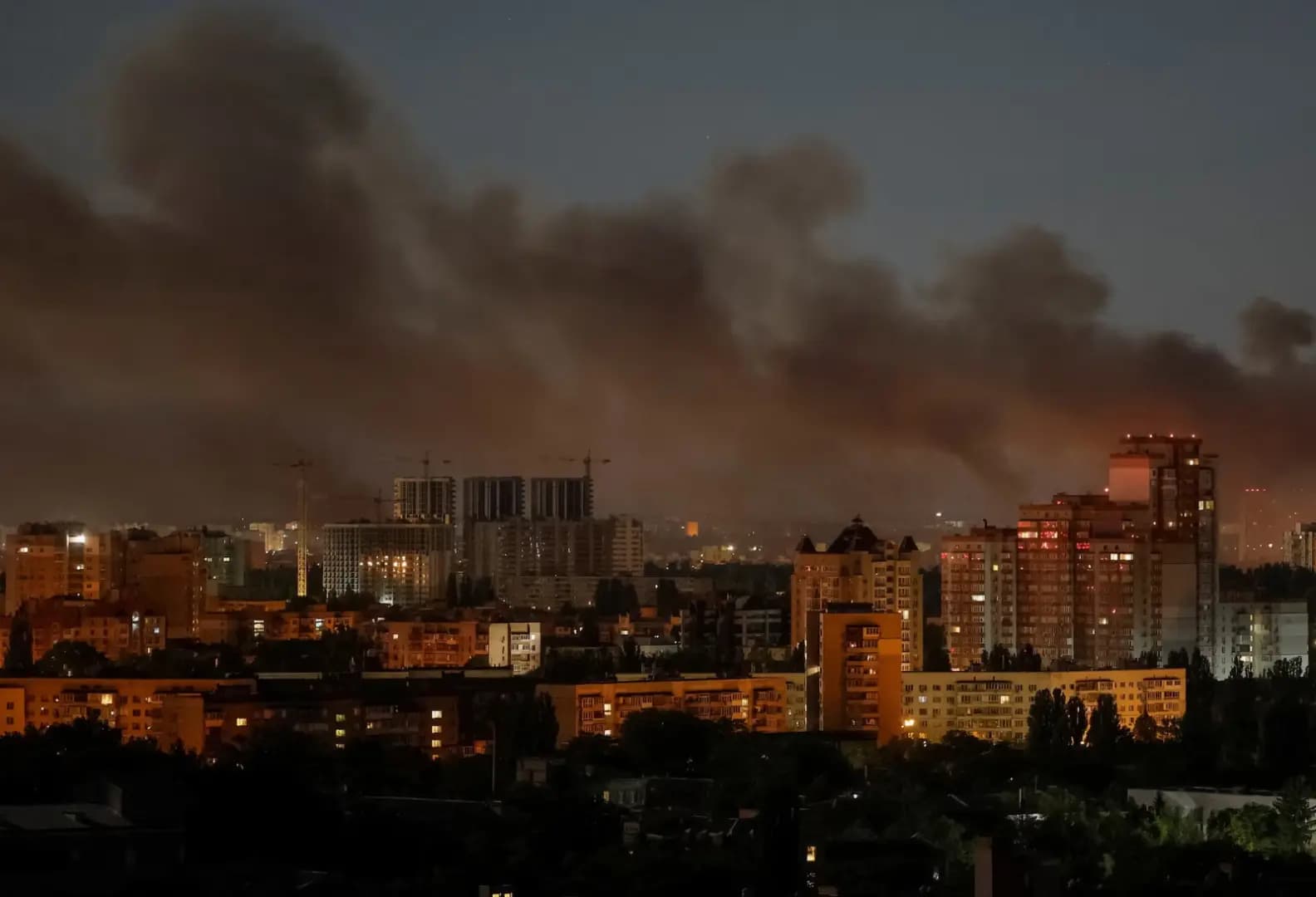 انفجـ.ـارات تهز كييف