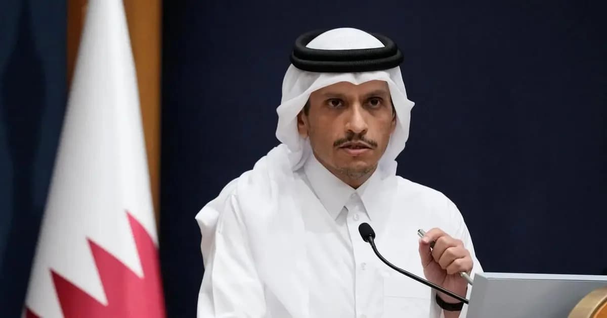 رئيس الوزراء القطري في بيروت.. وسلام في استقباله