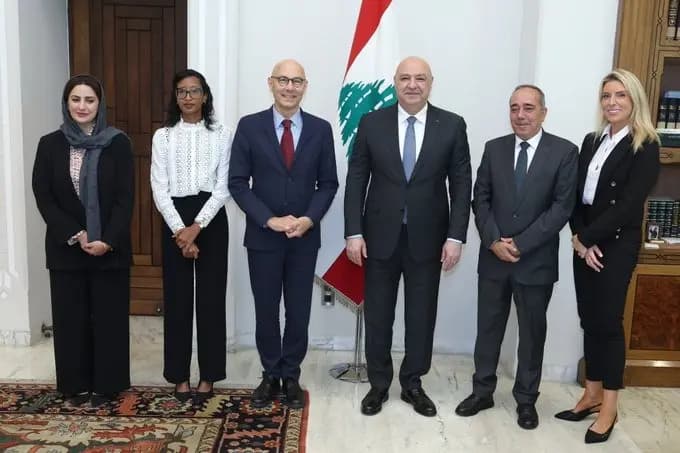 عون: التـ.ـدمير الإسرائيلي للجنوب انـ.ـتهاك صارخ