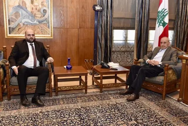 بري يبحث المستجدات السياسية والميدانية مع زواره