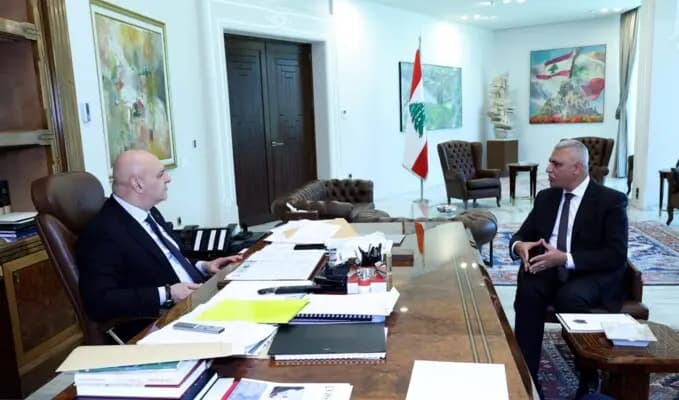 "الأمن والمعابر".. على طاولة عون