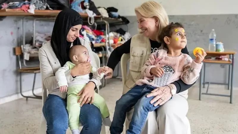 مديرة "اليونيسف" تختتم زيارتها بيروت: لضرورة حماية الأطفال