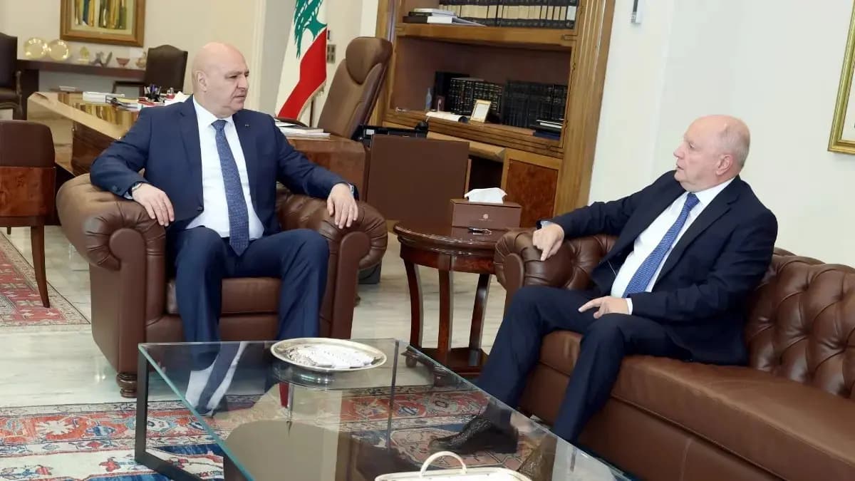 عون استقبل الأسمر