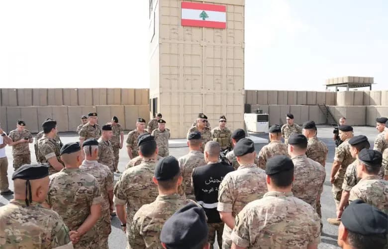 "الوطن في أيدٍ أمينة".. عوده يطّلع على جهوزية الجيش في البقاع