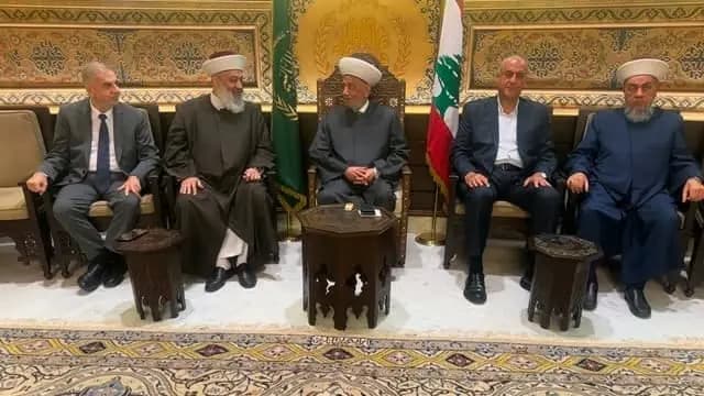 دريان يستقبل وفدًا ويبحث شؤونًا دينية ووطنية