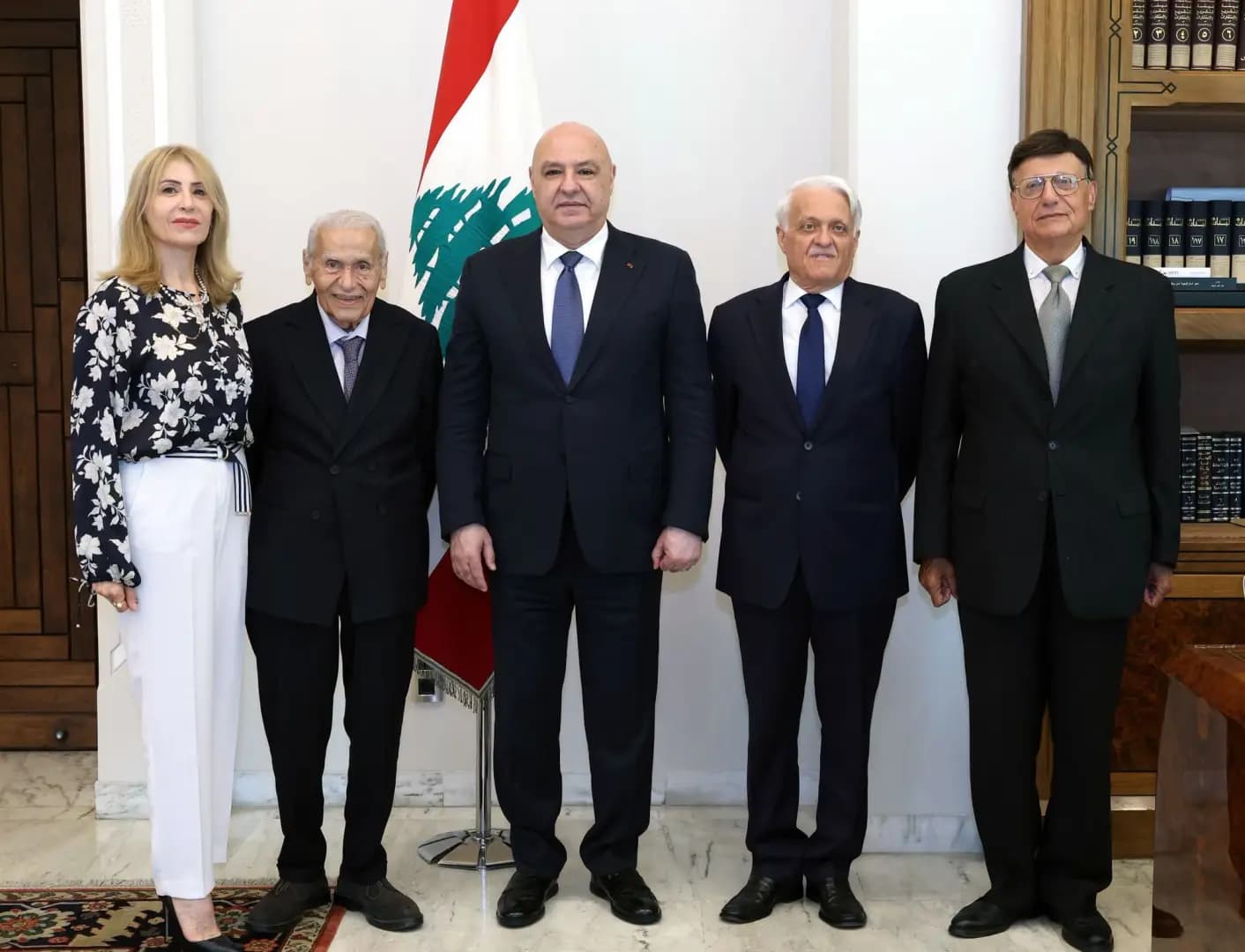 عون يشيد بإرث وديع الصافي ويطّلع على مشروع المتحف