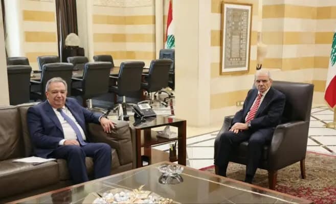 سلام يبحث مع الزعني دعم القطاع الصناعي وتحفيز الاستثمار
