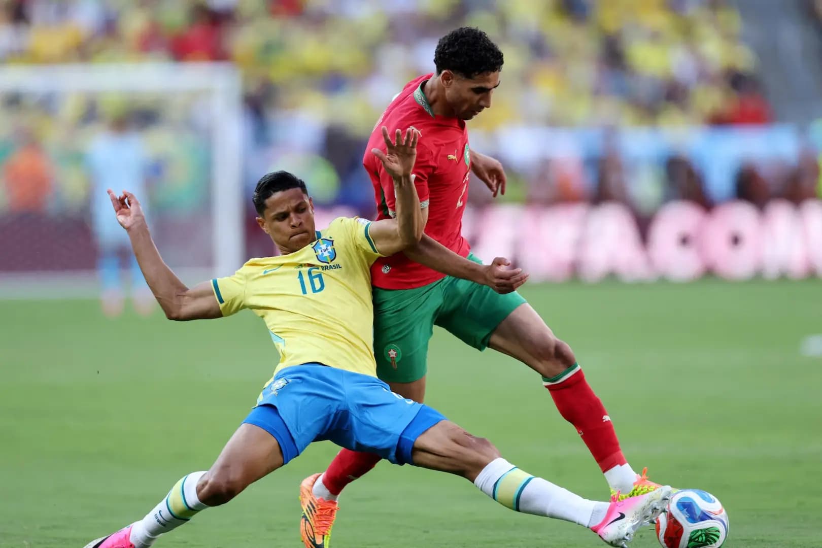 "لا غالب ولا مغلوب".. المغرب يحرج البرازيل!