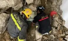 الدفاع المدني يواصل البحث عن مفقودين في النبطية