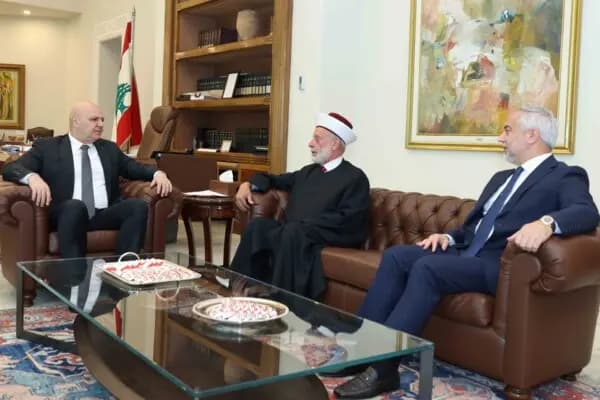 عون: الجنوب في صلب المتابعة اليومية