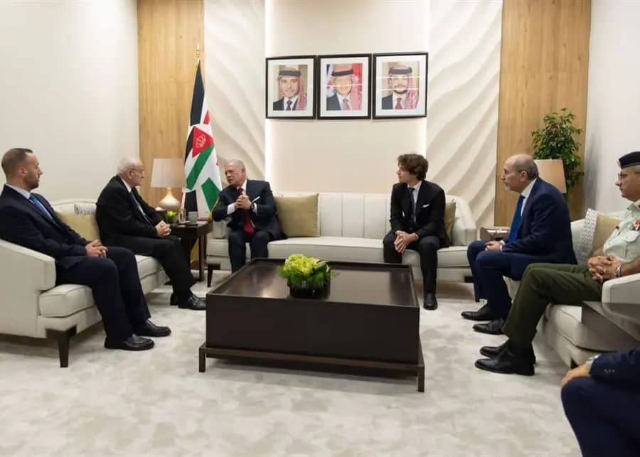 منسى يلتقي العاهل الأردني.. وتأكيد على أهمية دعم الجيش