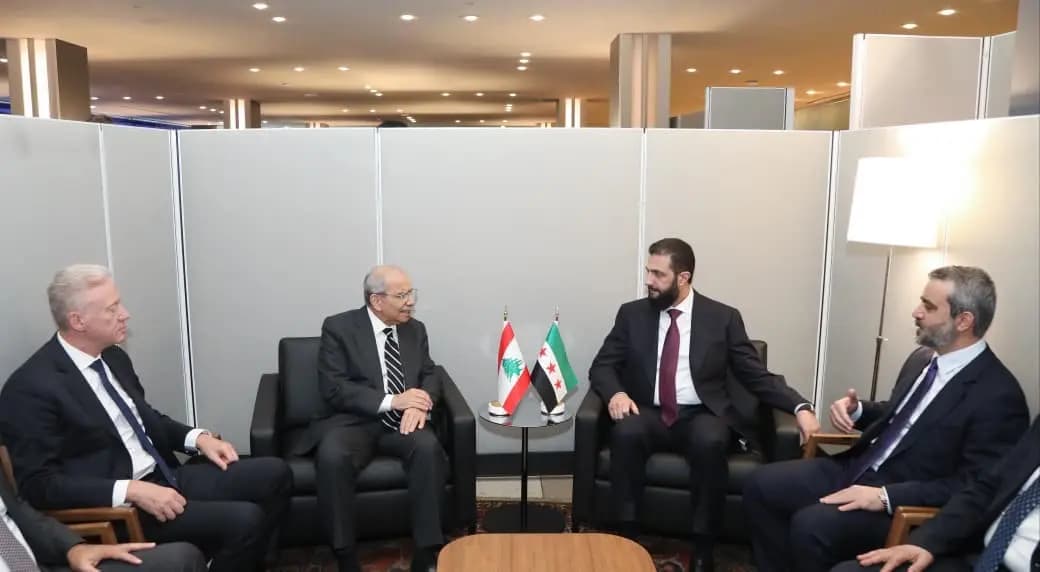 سلام والشرع يلتقيان على هامش أعمال الأمم المتحدة