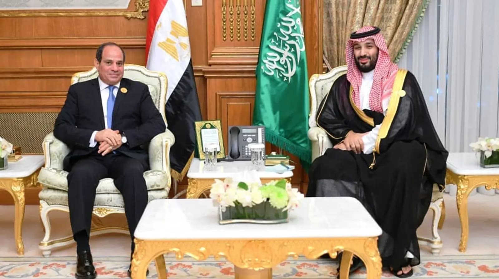 السيسي لـ"ولي العهد السعودي": أمن المملكة امتداد للأمن القومي المصري